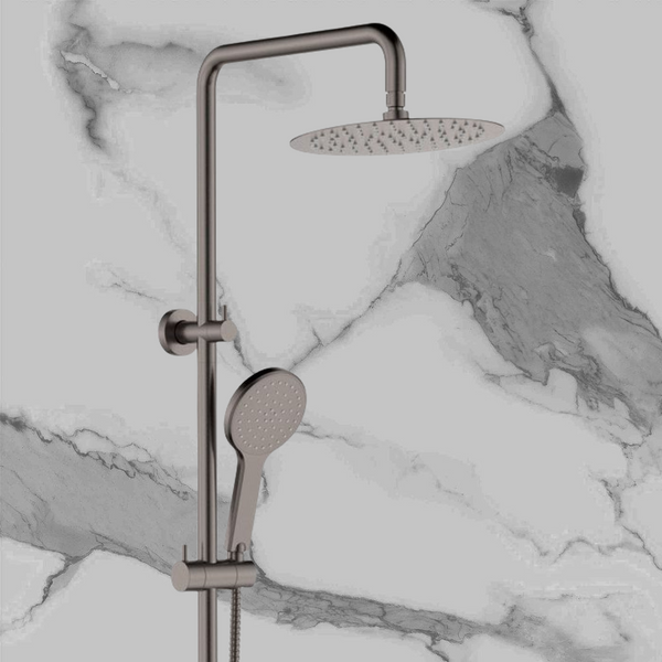 Fienza Kaya Twin Shower Gunmetal