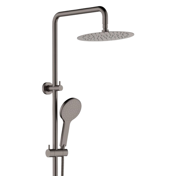 Fienza Kaya Twin Shower Gunmetal