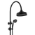 Fienza Lillian Twin Shower Matte Black