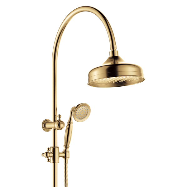 Fienza Lillian Twin Shower Urban Brass
