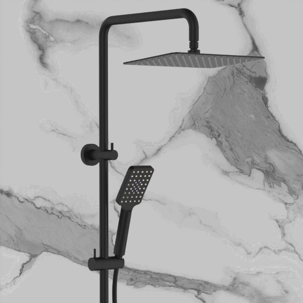 Fienza Tono Twin Shower Matte Black