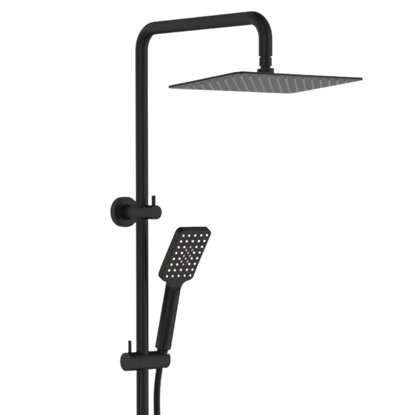 Fienza Tono Twin Shower Matte Black
