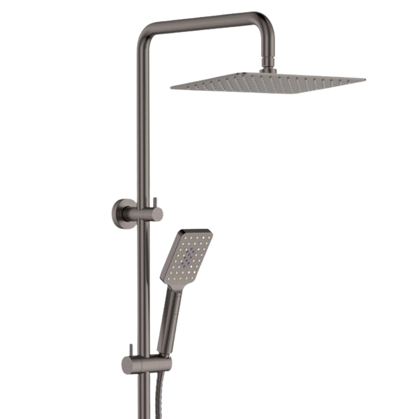 Fienza Tono Twin Shower Gunmetal
