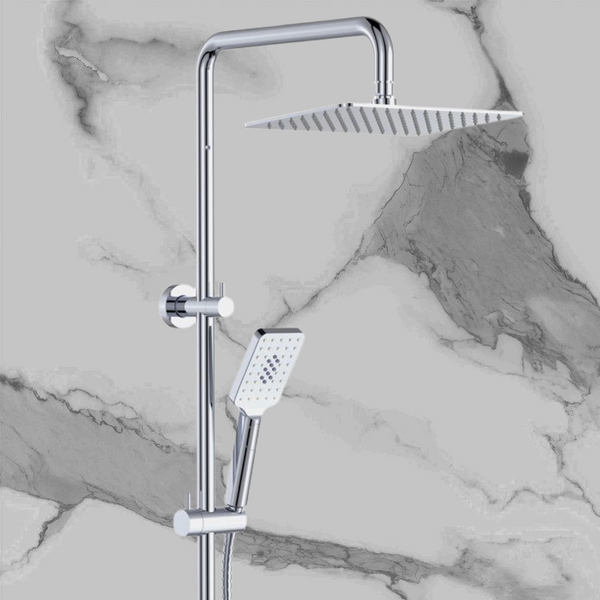 Fienza Tono Twin Shower Chrome