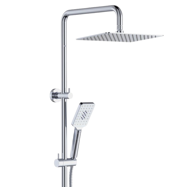 Fienza Tono Twin Shower Chrome