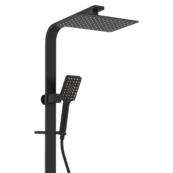 Fienza Tono Deluxe Twin Shower Matte Black