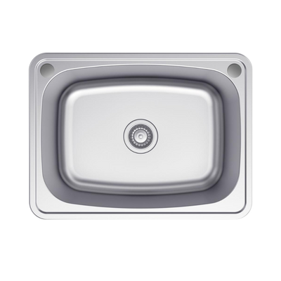 Fienza Tiva 70L Laundry Sink Stainless Steel