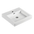 Fienza Como Above Counter Basin with Overflow 1 Tap Hole Gloss White