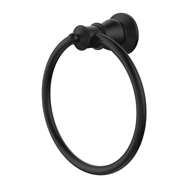 Fienza Lillian Towel Ring Matte Black