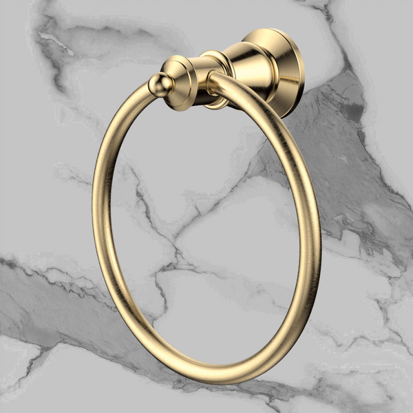 Fienza Lillian Towel Ring Urban Brass