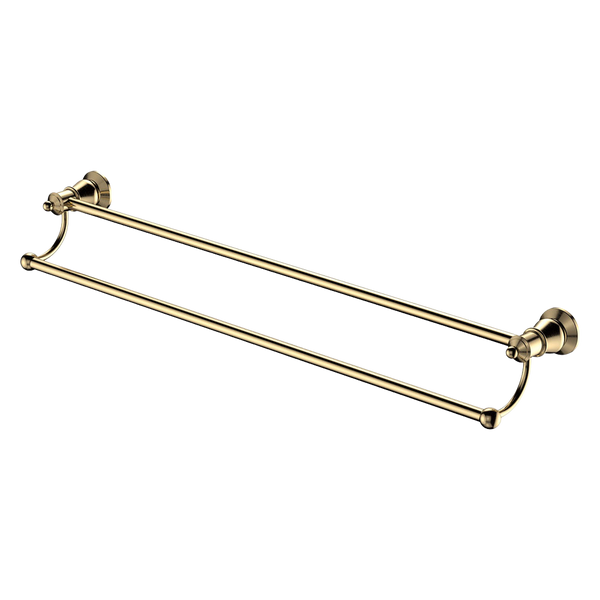 Fienza Lillian Double Towel Rail Urban Brass
