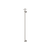 Fienza Lillian Vertical Heated Towel Rail 93 x 1000mm Brushed Nickel