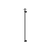 Fienza Lillian Vertical Heated Towel Rail 93 x 1000mm Matte Black