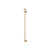 Fienza Lillian Vertical Heated Towel Rail 93 x 1000mm Urban Brass