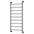 Fienza Lillian Heated Towel Rail 600 x 1200mm Matte Black
