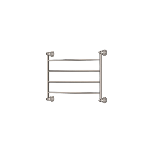 Fienza Lillian Heated Towel Rail 600 x 450mm Brushed Nickel