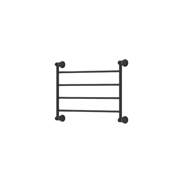 Fienza Lillian Heated Towel Rail 600 x 450mm Matte Black