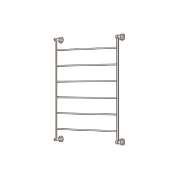 Fienza Lillian Heated Towel Rail 600 x 800mm Brushed Nickel