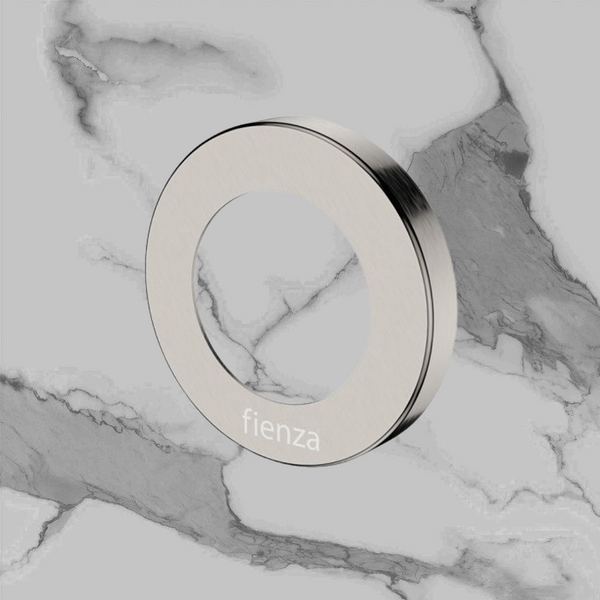 Fienza Kaya Round Cover Plate Brushed Nickel