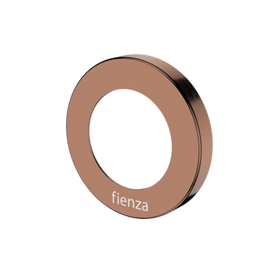 Fienza Kaya Round Cover Plate Brushed Copper