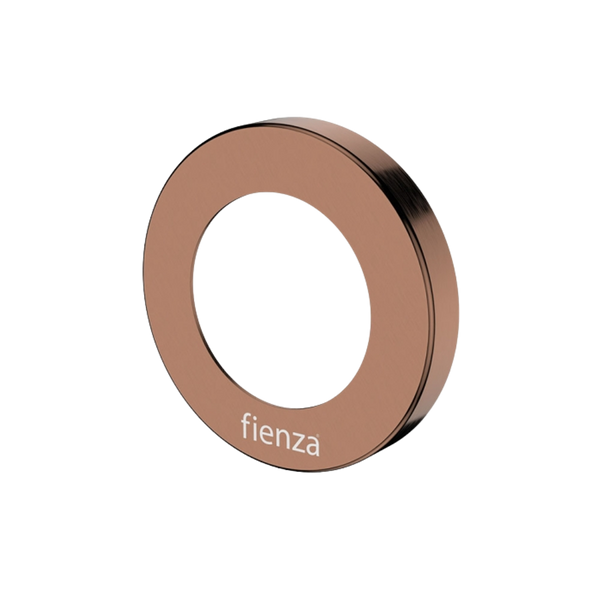 Fienza Kaya Round Cover Plate Brushed Copper