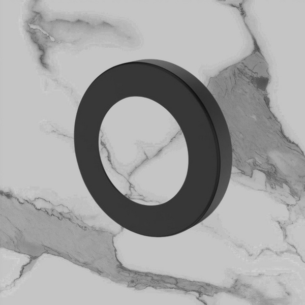 Fienza Kaya Round Cover Plate Matte Black