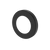 Fienza Kaya Round Cover Plate Matte Black