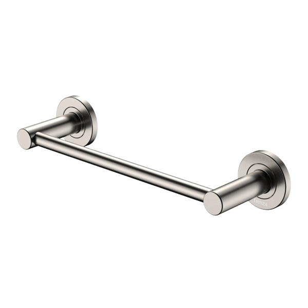 Fienza Kaya Single Towel Rail 300mm Brushed Nickel
