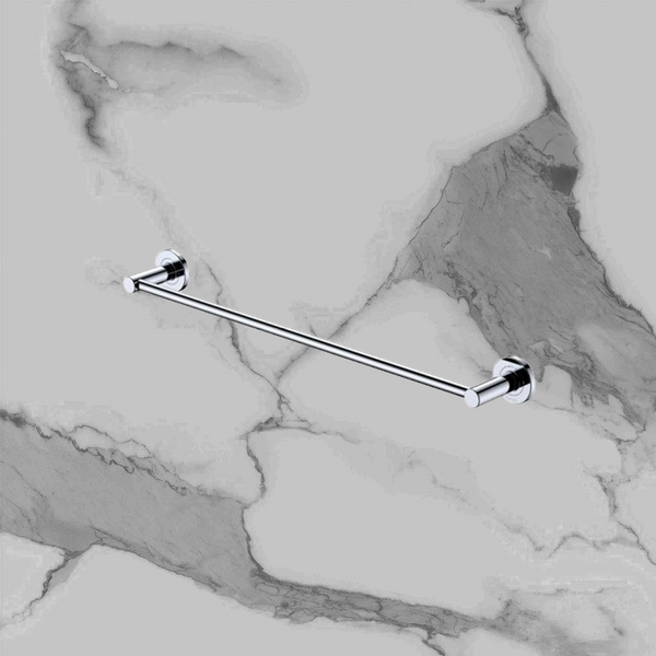 Fienza Kaya Single Towel Rail 600mm Chrome