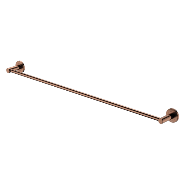 Fienza Kaya Single Towel Rail 900mm Brushed Copper