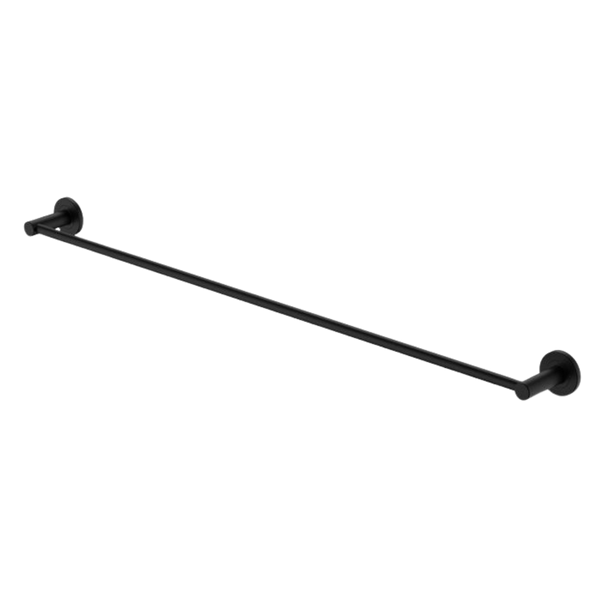 Fienza Kaya Single Towel Rail 900mm Matte Black