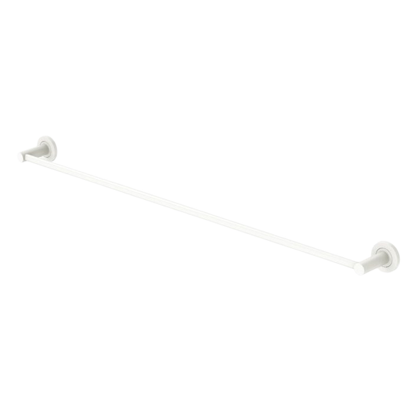 Fienza Kaya Single Towel Rail 900mm Matte White