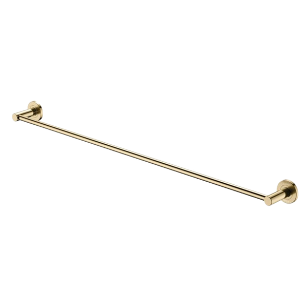 Fienza Kaya Single Towel Rail 900mm Urban Brass
