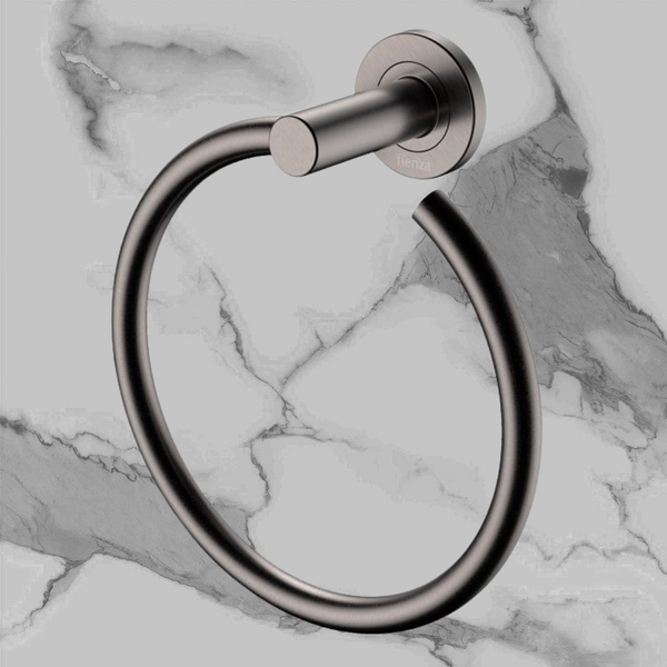 Fienza Kaya Hand Towel Ring Gunmetal