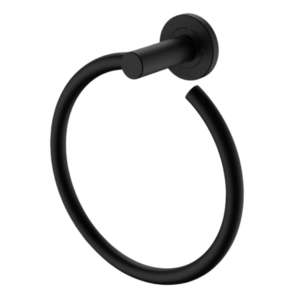 Fienza Kaya Hand Towel Ring Matte Black