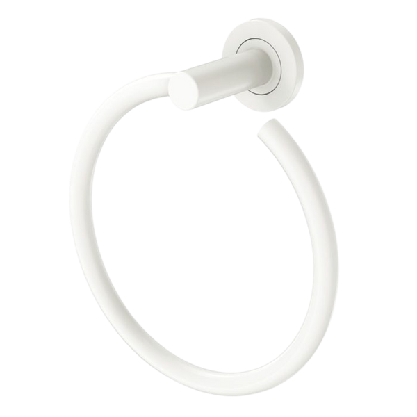 Fienza Kaya Hand Towel Ring Matte White
