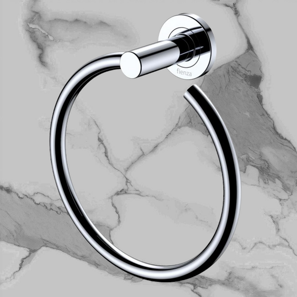 Fienza Kaya Hand Towel Ring Chrome