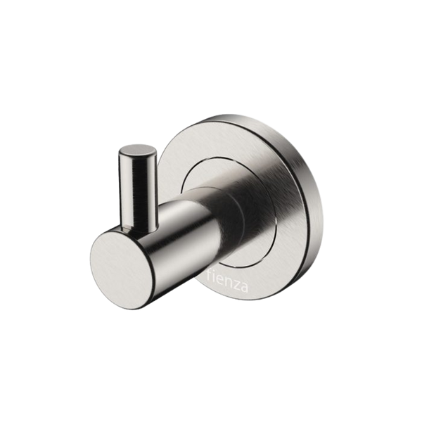 Fienza Kaya Robe Hook Brushed Nickel