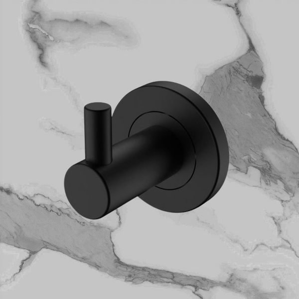 Fienza Kaya Robe Hook Matte Black