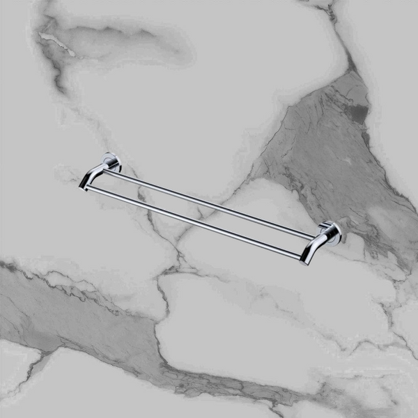 Fienza Kaya Double Towel Rail 600mm Chrome