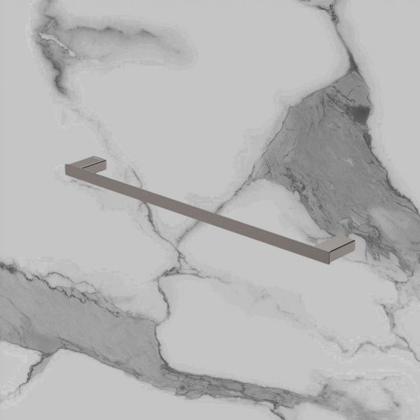 Fienza Tono Single Towel Rail 610 mm Gunmetal