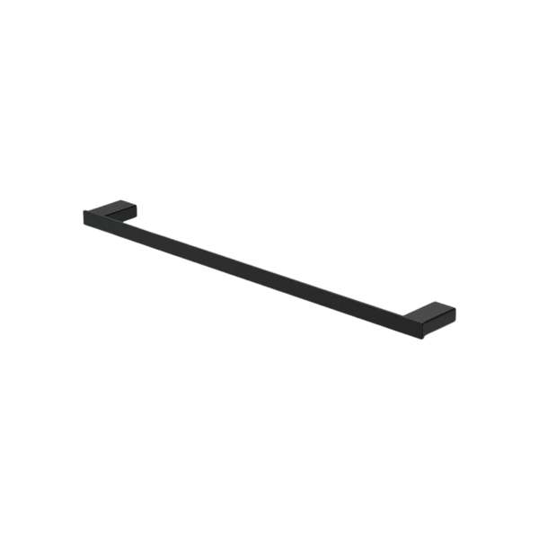 Fienza Tono Single Towel Rail 610 mm Matte Black