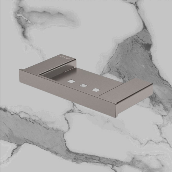 Fienza Tono Soap Shelf Gunmetal