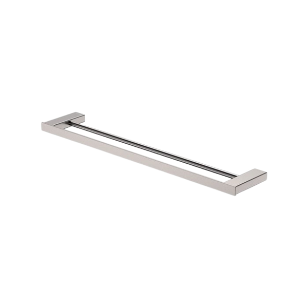 Fienza Tono Double Towel Rail 610 mm Brushed Nickel