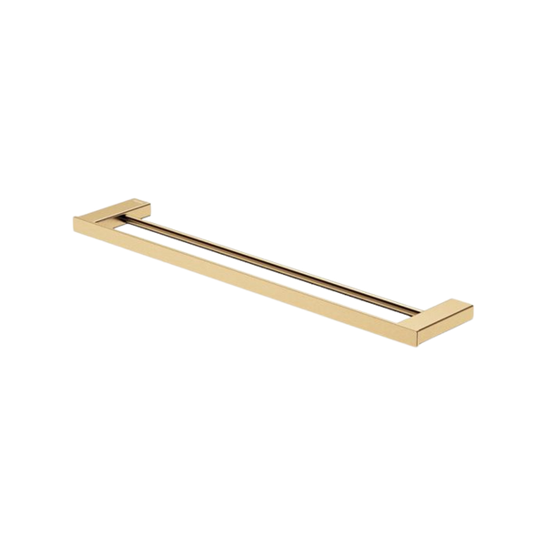 Fienza Tono Double Towel Rail 610 mm Urban Brass