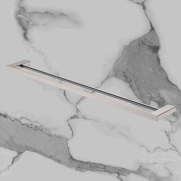 Fienza Tono Double Towel Rail 810 mm Brushed Nickel