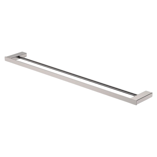 Fienza Tono Double Towel Rail 810 mm Brushed Nickel
