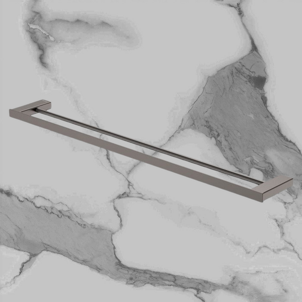 Fienza Tono Double Towel Rail 810 mm Gunmetal