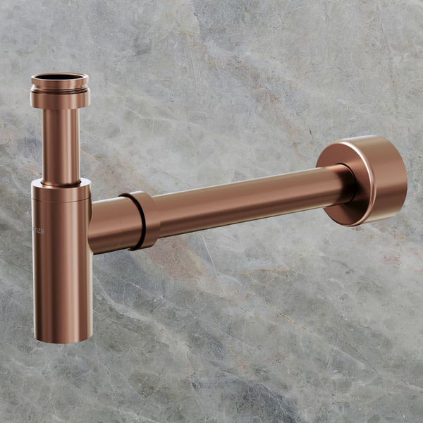 Fienza Universal Bottle Trap Brushed Copper