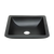 Fienza Classique 420mm Solid Surface Above Counter Basin Matte Black